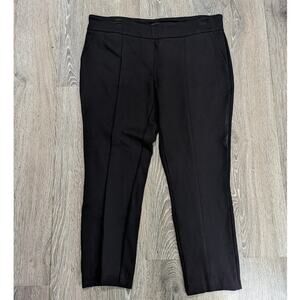 Hilary Radley Women's Black Elastic Waist Ultra Soft Stretch Dress Pants Size XL